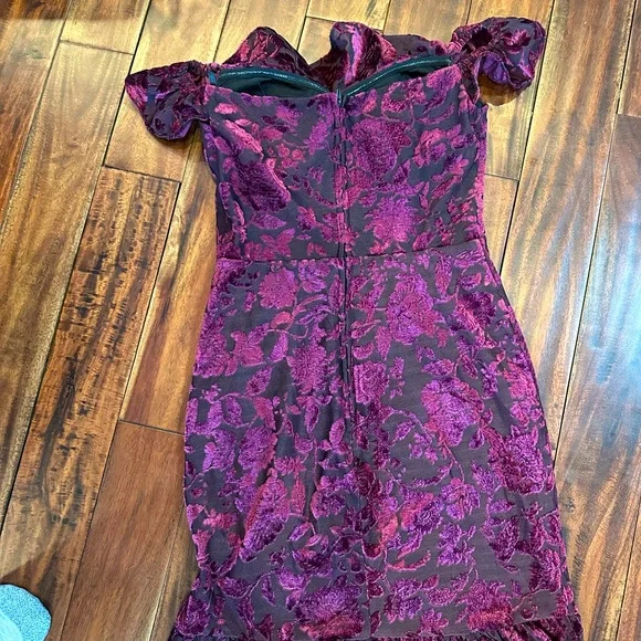 Y2K Whimsigoth Prom Dress Dark Romance Size XS - Picture 4 of 4